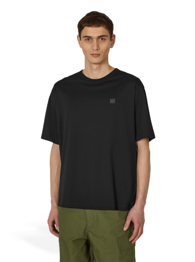 T-paita Acne Studios Face Logo T-Shirt Musta | CL0206- 900
