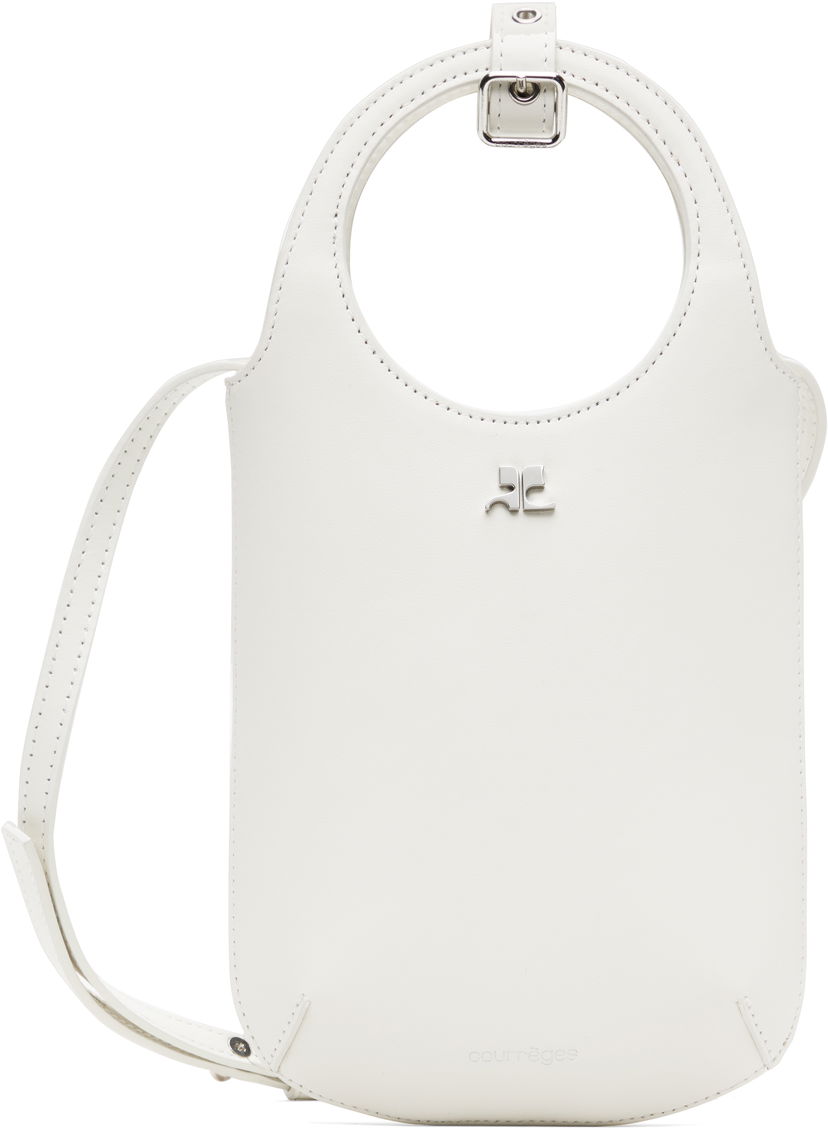 Käsilaukku Courrèges Courrèges Slim Holy Bag Valkoinen | 225GSA178CR0065