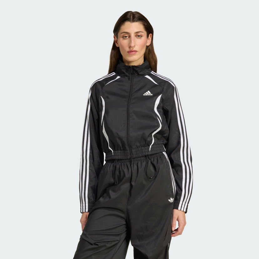 Takki adidas Performance Adilenium Season 4 Teamgeist Slim Jacket Musta | KE9786