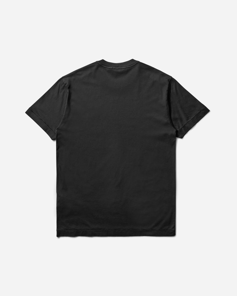 T-paita Stone Island Garment Dyed Logo Tee Musta | K2S15-2100027-S0013 V0029