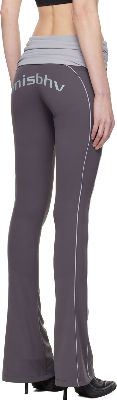 Leggingsit MISBHV MISBHV Flared Wrapped Sport Pants Harmaa | 250W309, 2