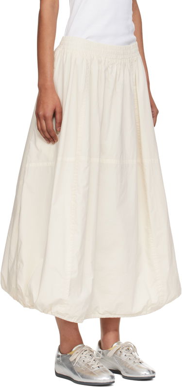 Hame YMC YMC Parachute Midi Skirt Valkoinen | Q3YMB, 1