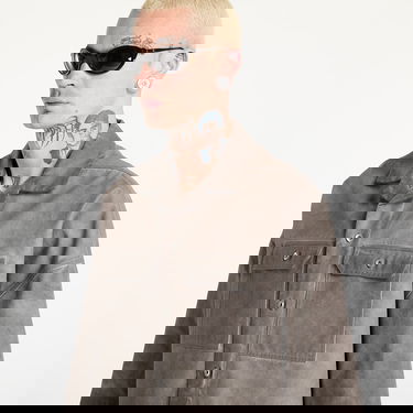 Paita Rick Owens Rick Owens DRKSHDW Magnum Tommy Shirt Harmaa | DU01E3290 CVS 34, 1