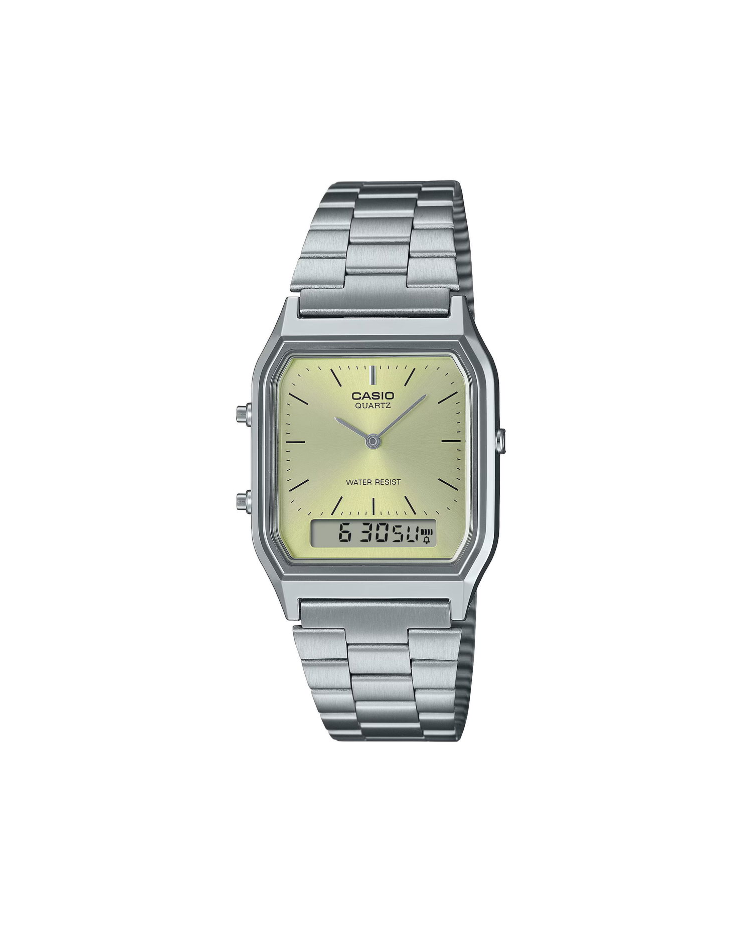 Katsella CASIO Digital-Analog Watch AQ-230A Metallinen | AQ-230A-9AMQYES, 0