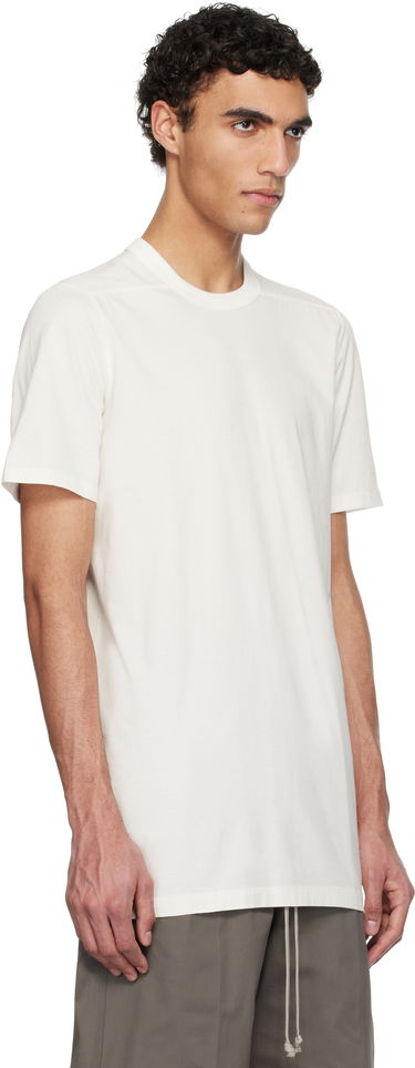 T-paita Rick Owens Rick Owens Short Level T-Shirt Valkoinen | RU01E5264 JA, 1