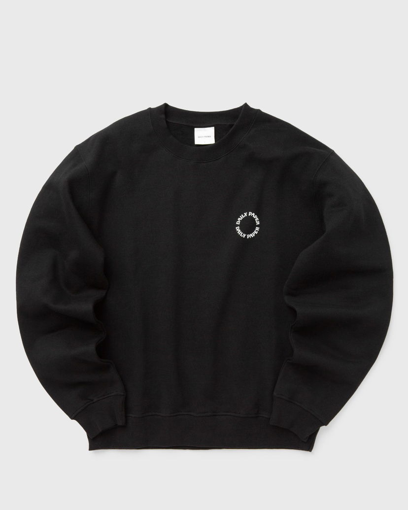 Huppari DAILY PAPER ORBIT SWEATER men Sweatshirts black in size:XXL Musta | 1000144