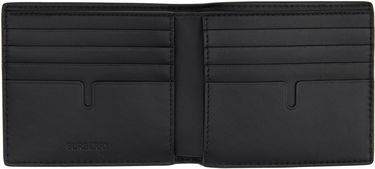 Lompakko Burberry Embossed Check Bifold Wallet Musta | 8103989, 2