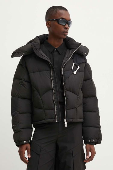 Puffer takki HELIOT EMIL Oversize Puffer Jacket Musta | HE.M.02.093, 0