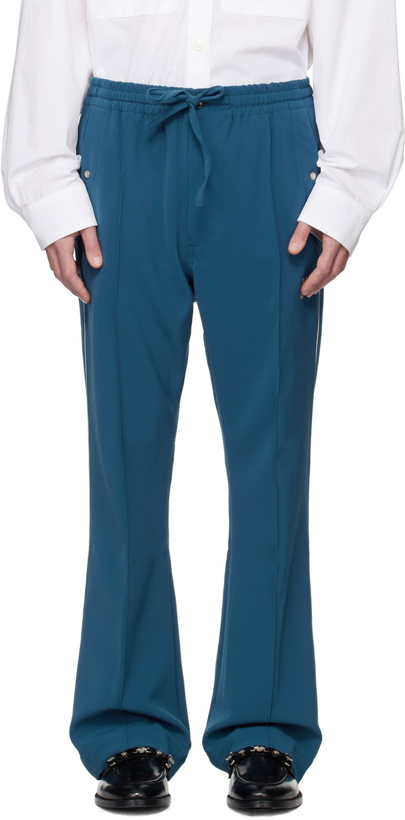 Housut Needles Piping Cowboy Trousers Sininen | PU209