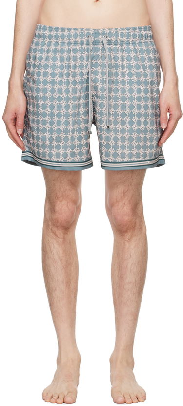 Uimapuvut AMIRI Amiri MA Quad Swim Shorts Sininen | AMSWTK1018, 0
