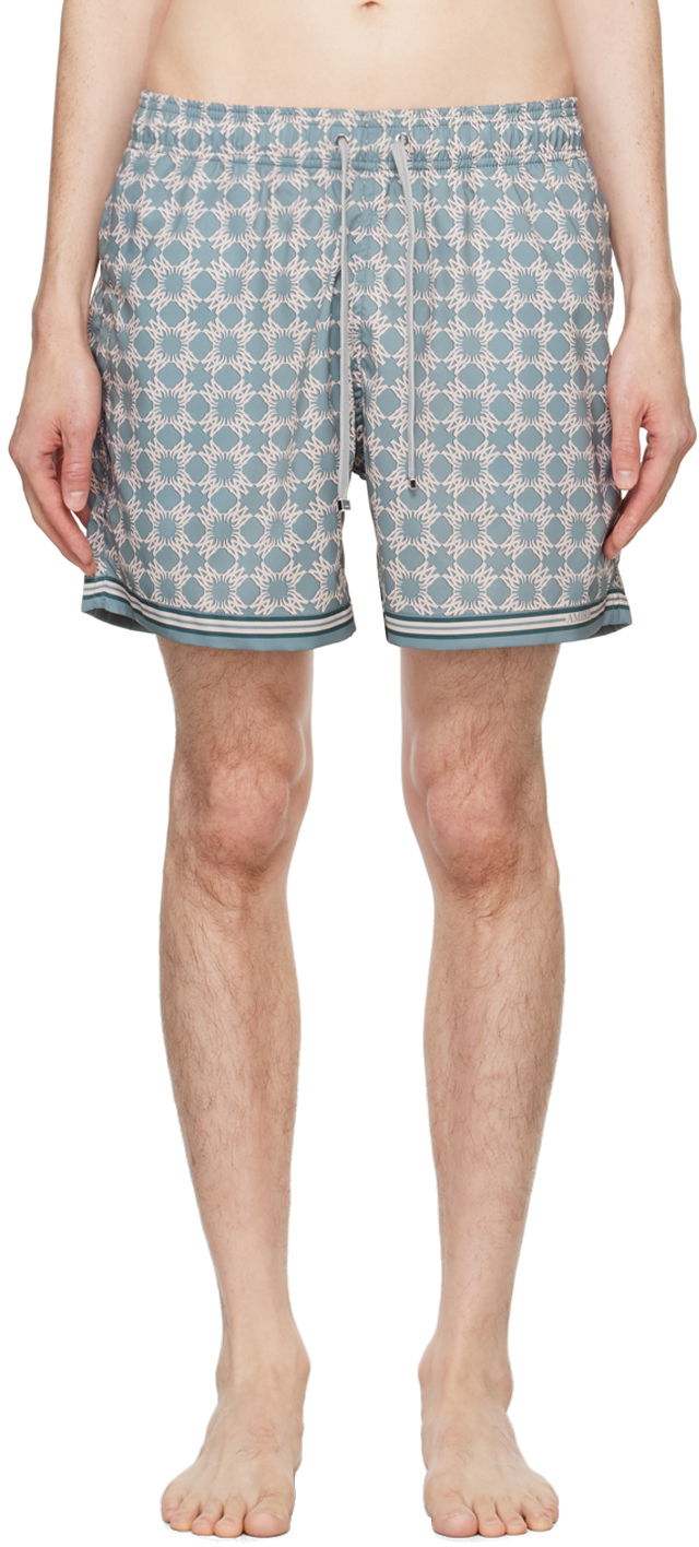 Uimapuvut AMIRI Amiri MA Quad Swim Shorts Sininen | AMSWTK1018