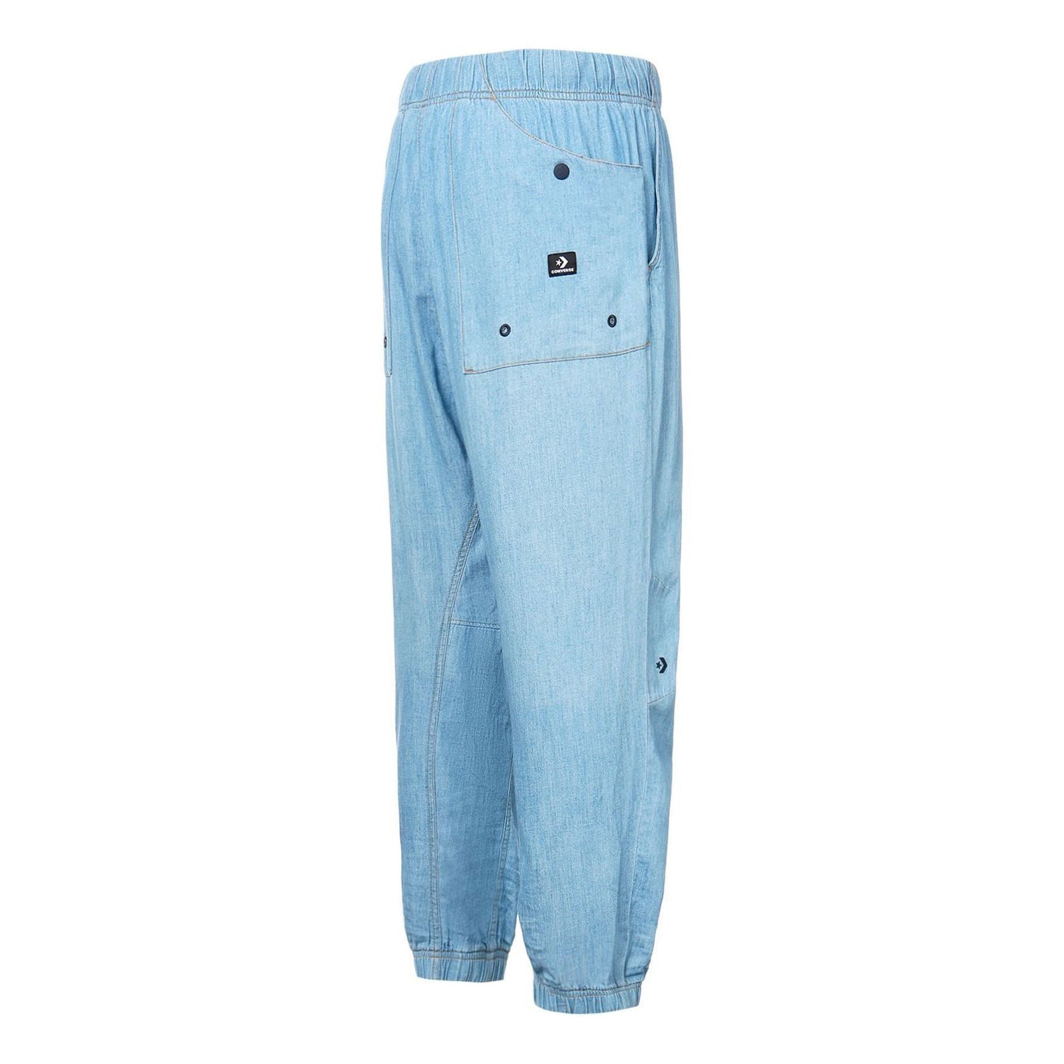 Verryttelyhousut Converse Woven Chambray Jogger Sininen | 10025436-A01, 0