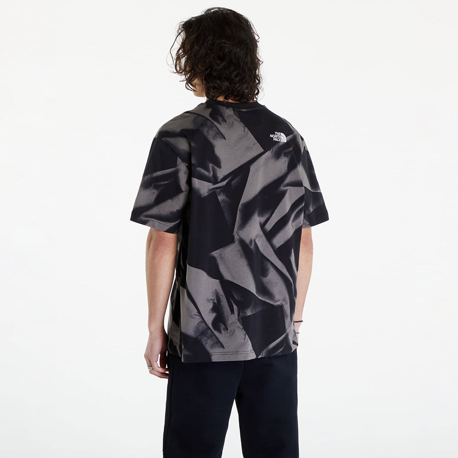 T-paita The North Face S/S Oversize Simple Dome Print Tee Smoked Pear Musta | NF0A881KSIF1, 1