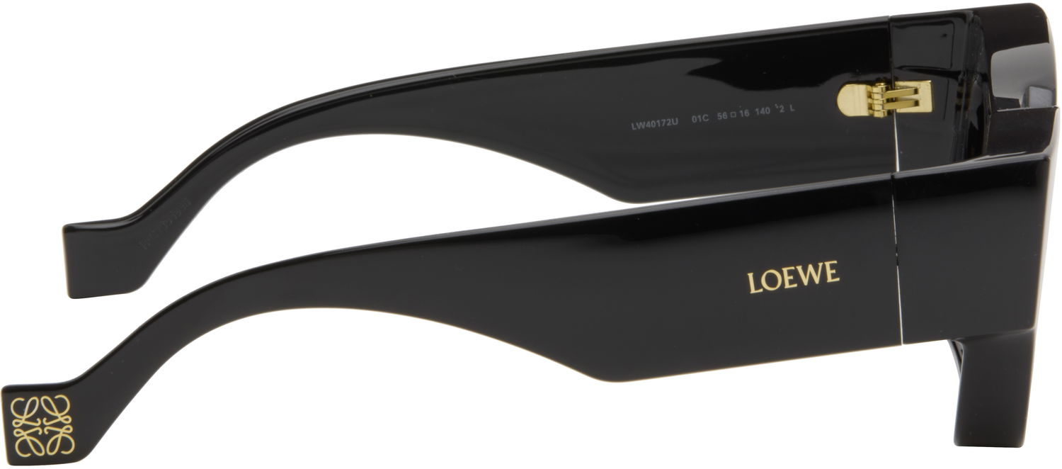 Aurinkolasit Loewe Paula's Ibiza Goggle Rectangle Sunglasses Musta | LW40172UW5601C 192337236143, 1