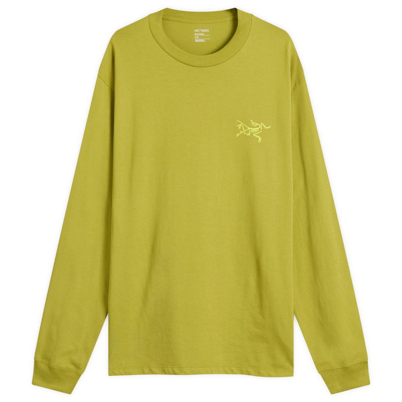 T-paita Arcteryx Kragg SL Long Sleeve T-Shirt, Size Small Vihreä | X000009536-022180