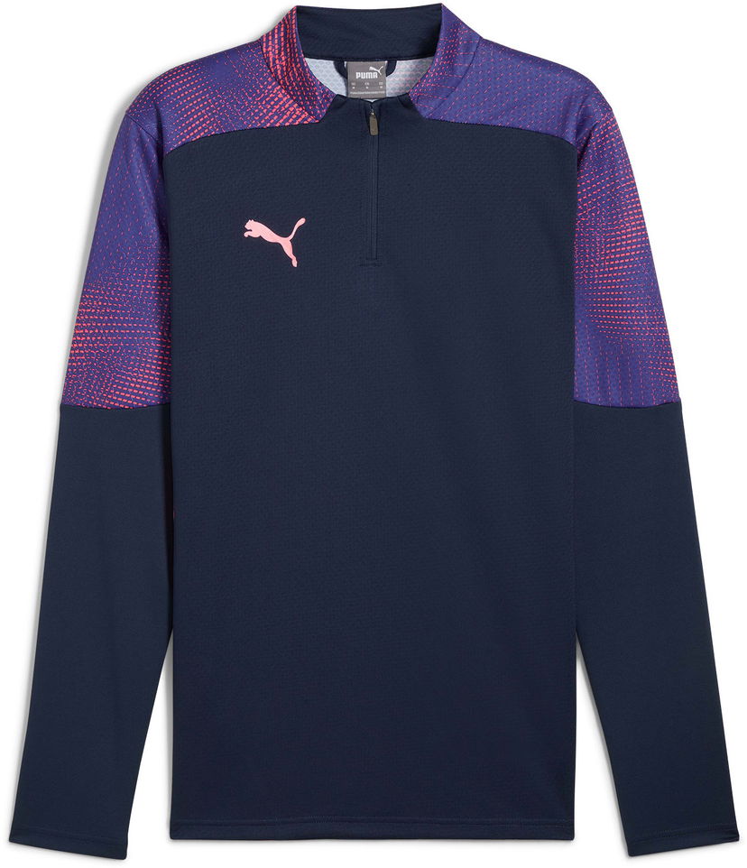 Huppari Puma individualFINAL Quarter-Zip Top Men's Sweatshirt Sininen | 659506-01