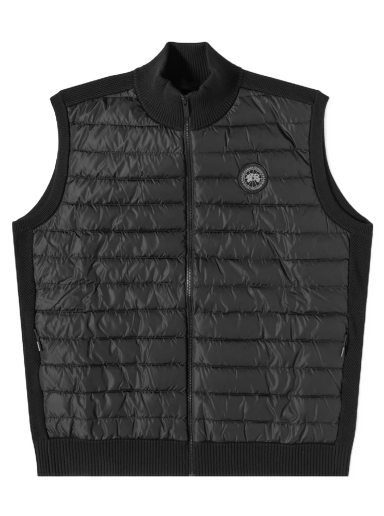 Liivi Canada Goose Black Disc Hybridge Knit Musta | 6829MB-61