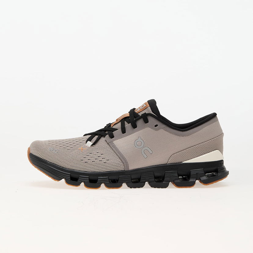 Juoksu On Running Cloud X 4 Fog/ Black Harmaa | 3ME30042532