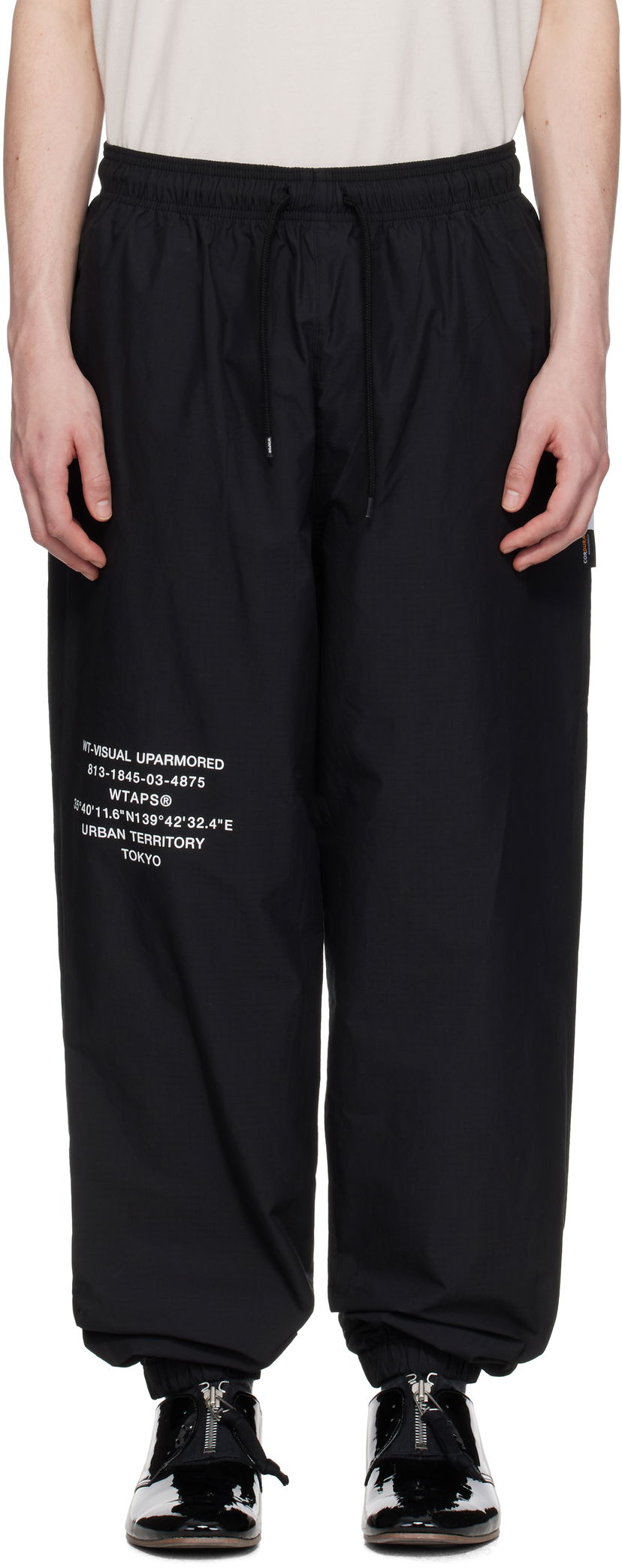 Housut WTAPS WTAPS SPST2002 Lounge Pants Musta | 251CWDT-PTM04