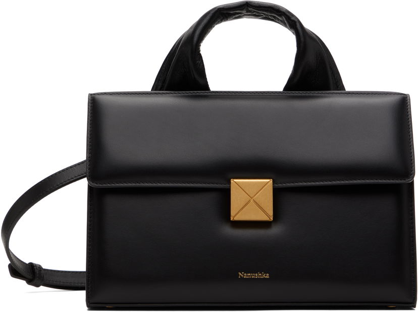 Käsilaukku Nanushka Nanushka Sandi Lock Bag Musta | NW25CRBG01299
