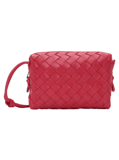 Vyötärölaukku Bottega Veneta Mini Loop Camera Bag Vaaleanpunainen | 680254 V1G11