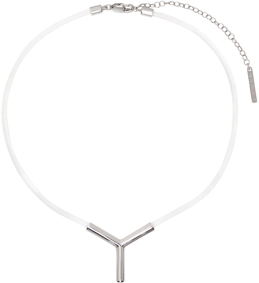 Kaulakoru Y/PROJECT Transparent 'Y' Necklace Metallinen | 640NE004