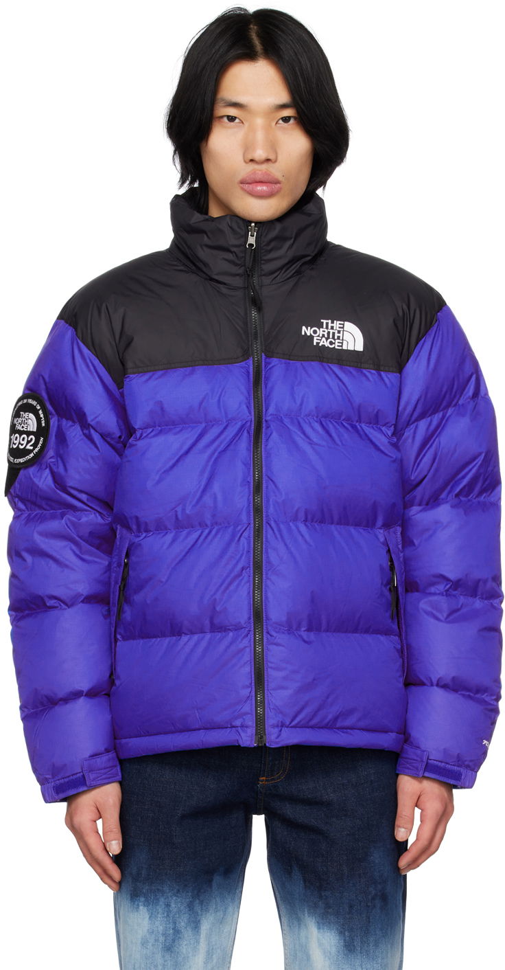 Puffer takki The North Face 92 Retro Anniversary Nuptse Down Blue Tummansininen | NF0A7WWB