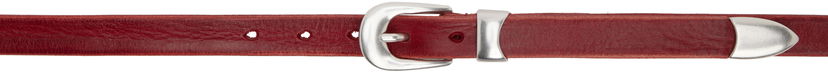 Vyöt OUR LEGACY OUR LEGACY 2 CM Leather Belt Punainen | A2258CLL