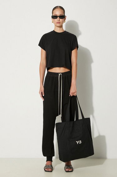 Cargo housut Rick Owens Prisoner Drawstring Pants Musta | DS02D2330.RIG, 1