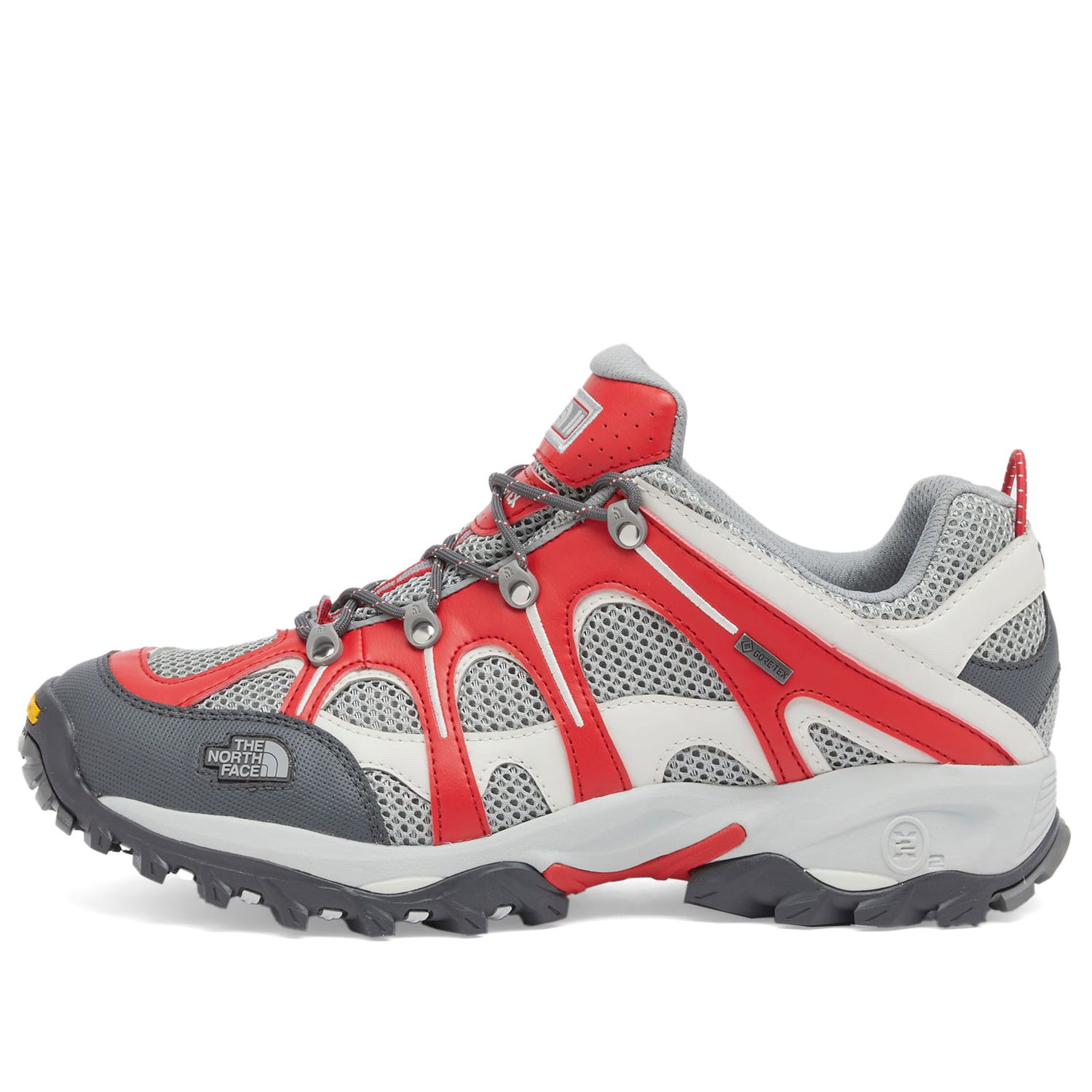 Tennarit ja kengät The North Face Hedgehog '06 Gore-Tex in Tnf Red/Concrete, Size UK 10 | END. Clothing Punainen | NF0A8ADX2E1, 0