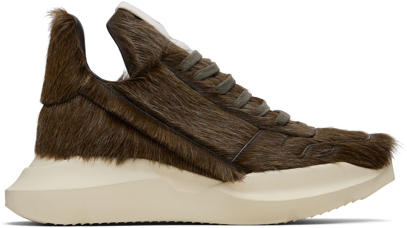 Tennarit ja kengät Rick Owens Rick Owens Concordians Geth Runner Ruskea | RR02E1814 LHLC