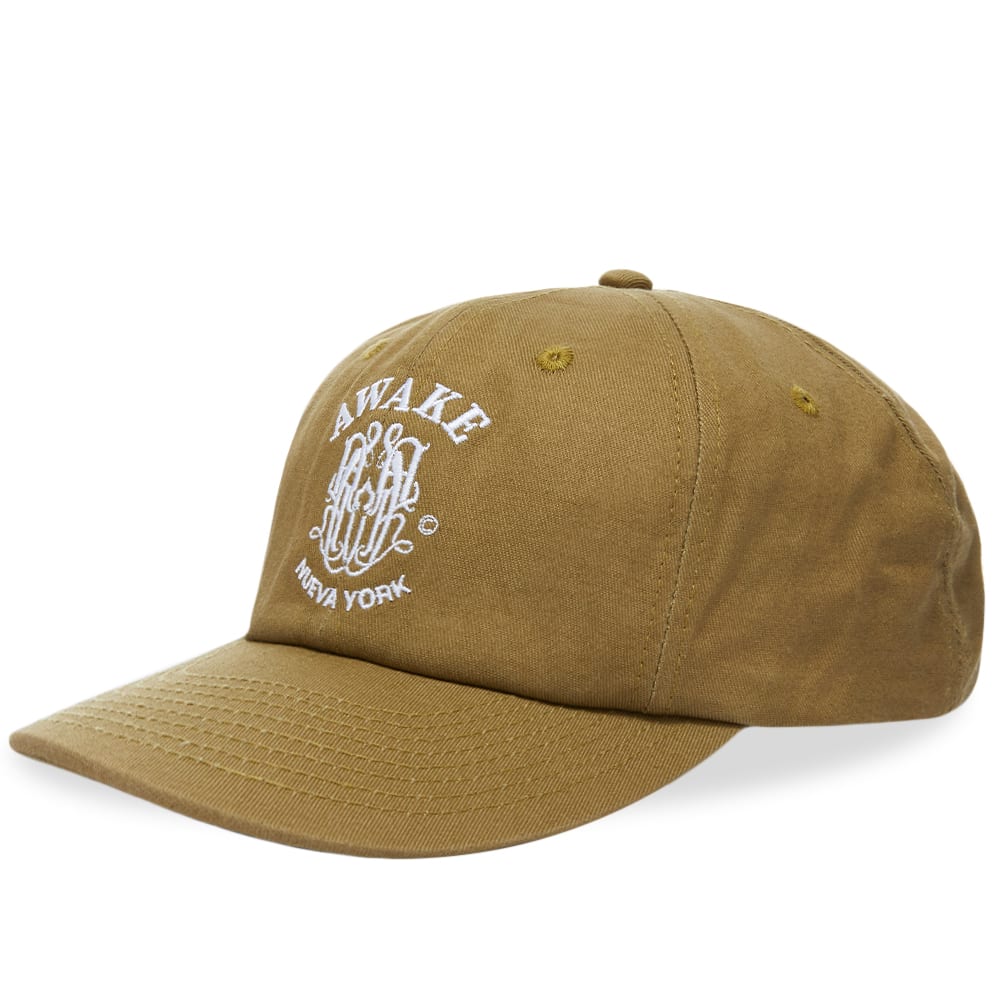 Korkki Awake NY Nueva York Crest 6 Panel Cap Ruskea | AWK-SP22-HA007-SD, 0