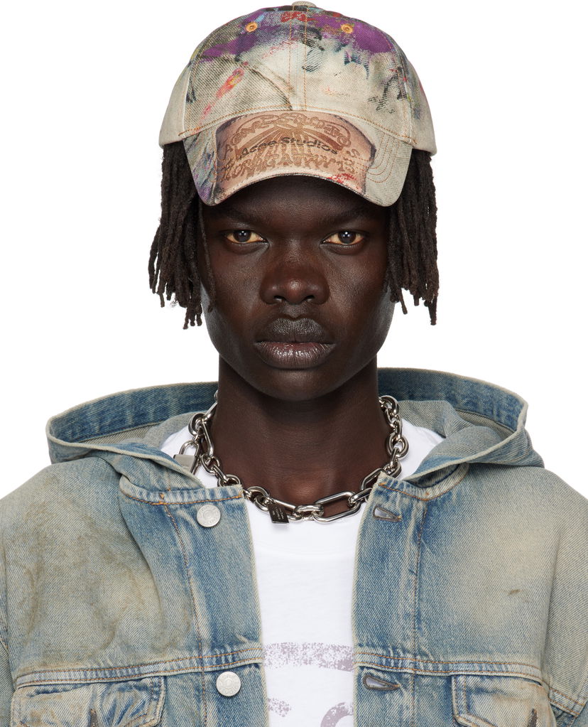 Korkki Acne Studios Acne Studios Printed Baseball Cap Monivärinen | C40431-