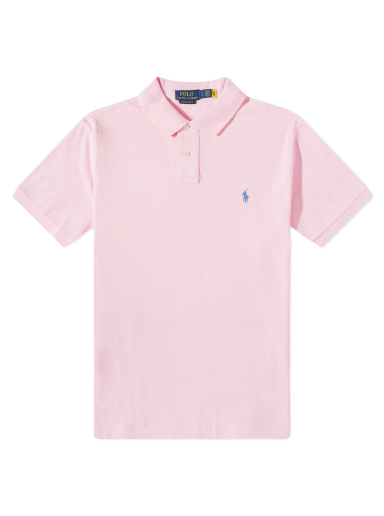 Poolopaita Polo by Ralph Lauren Custom Slim Fit Polo Carmel Pink Vaaleanpunainen | 710782592033