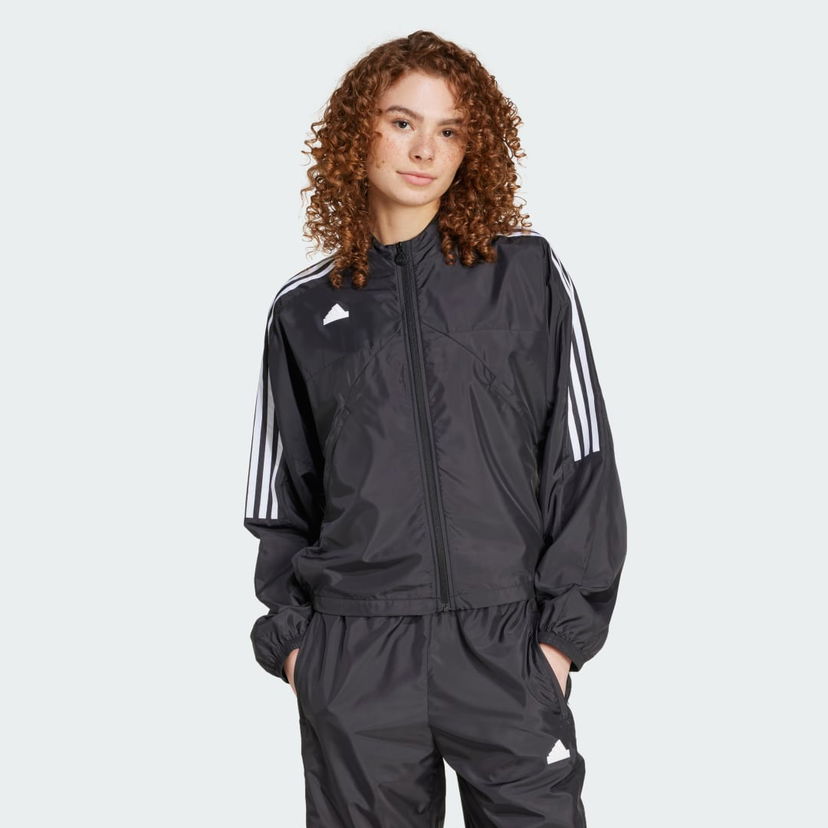 Tuulitakki adidas Performance Tiro Cut 3-Stripes Summer Track Jacket Musta | IX3511