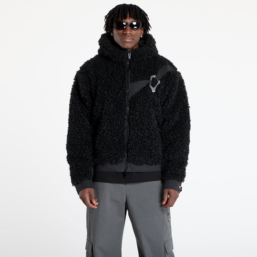 Takki HELIOT EMIL HELIOT EMIL Chiaroscuro Fleece Jacket Musta | PREAW25_M_02_155_BLK01