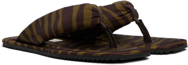 Vaatteet The Attico Attico Indie Flip-Flops Ruskea | 250WSH00797 PAA014PR, 3