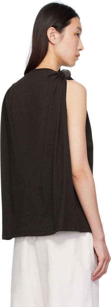 Tankkitoppi Baserange Baserange Rodo Knotted Shoulder Tank Top Musta | TOROT-RC-SU25, 2