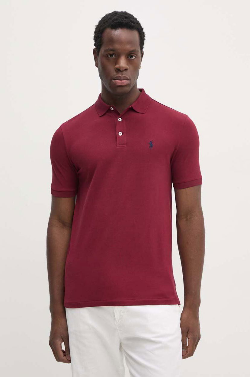 Poolopaita Polo by Ralph Lauren Burgundy Polo Shirt Punainen | 710941439