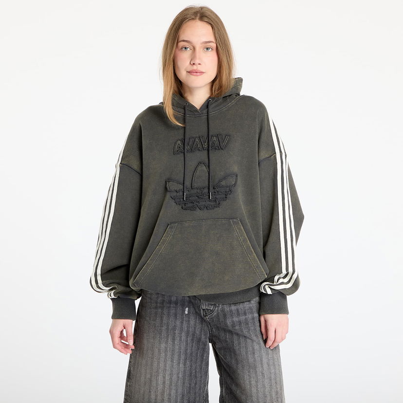Huppari adidas Originals adidas x Avavav Shoulderless Hoodie Harmaa | JP4849