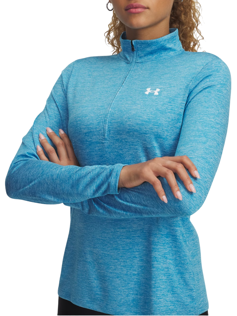 Huppari Under Armour Under Armour Tech 1/2 Zip Sweatshirt Sininen | 1384225-452