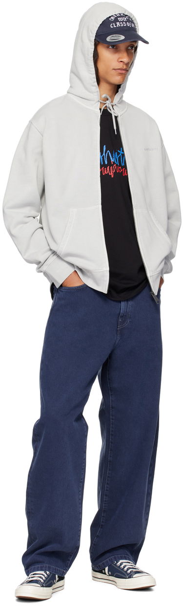 Jeans Carhartt WIP Landon Relaxed Jeans Tummansininen | I033749, 3
