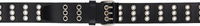 Ann Demeulemeester Ezra Grommet Leather Belt