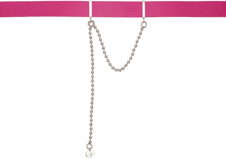 Vyöt The Attico Attico Chain Belt Vaaleanpunainen | 221WKE01 L019, 1
