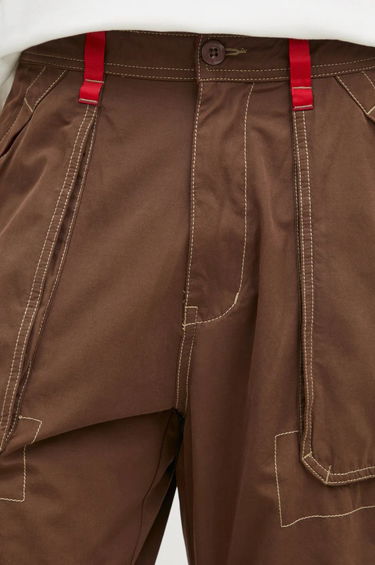 Cargo housut Pleasures PLEASURES Public Utility Pants Ruskea | P24W011, 3