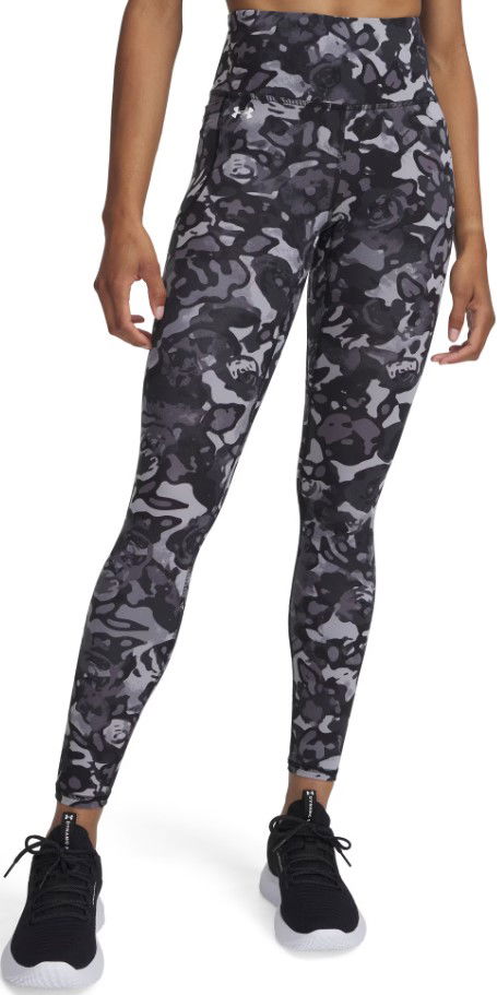 Leggingsit Under Armour Under Armour Motion Print Leggings Musta | 1383608-002