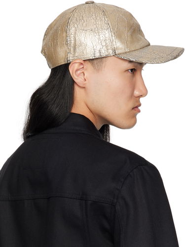 Korkki Rick Owens Rick Owens DRKSHDW Megacrust Denim Baseball Cap Metallinen | DA01E3478 SGMC, 2