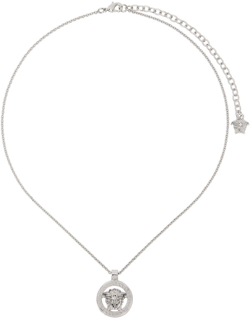 Kaulakoru Versace Silver Medusa '95 Pendant Necklace Metallinen | 1015201_1A00620