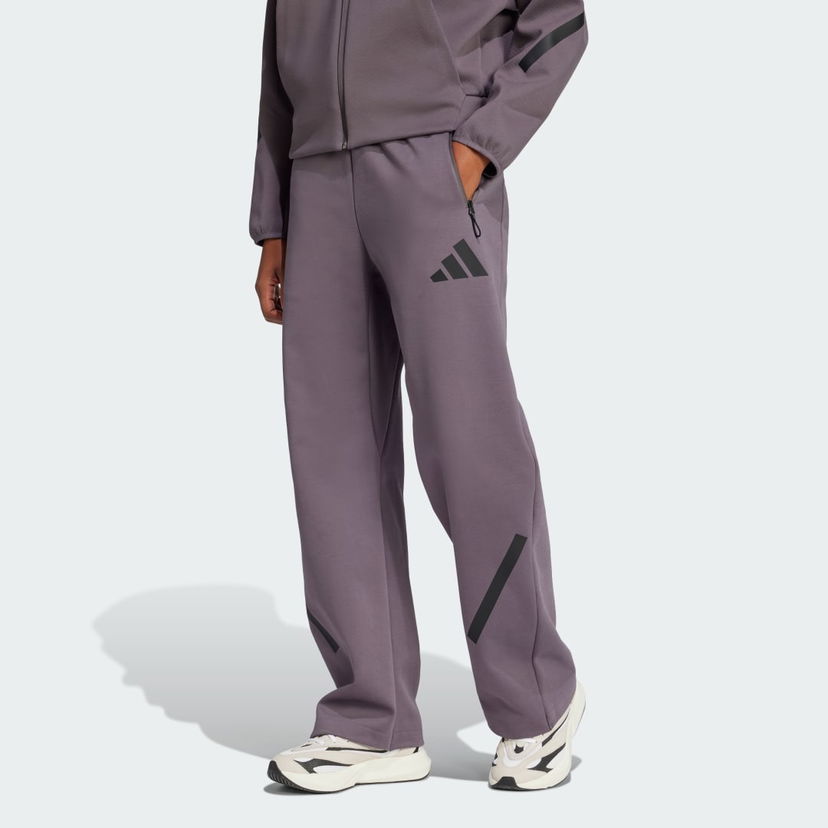 Verryttelyhousut adidas Performance Z.N.E. Barrel Pants Violetti | JC5411