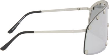 Aurinkolasit Rick Owens Rick Owens Hollywood Shielding Sunglasses Metallinen | RG0000001 GSILV, 1
